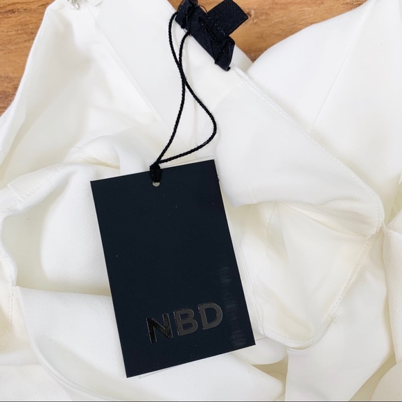 🖤NBD Misbehavin Ivory Romper🖤 - Picture 8 of 9